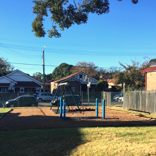 Elizabeth Street playground upgrade